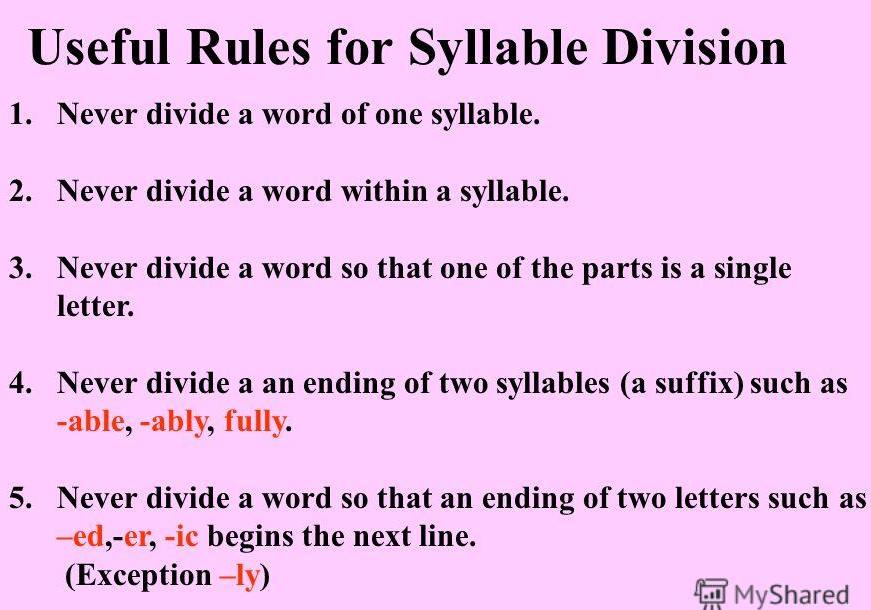 Lesson Plan of Syllables English Grade 3 | Effective and Creative