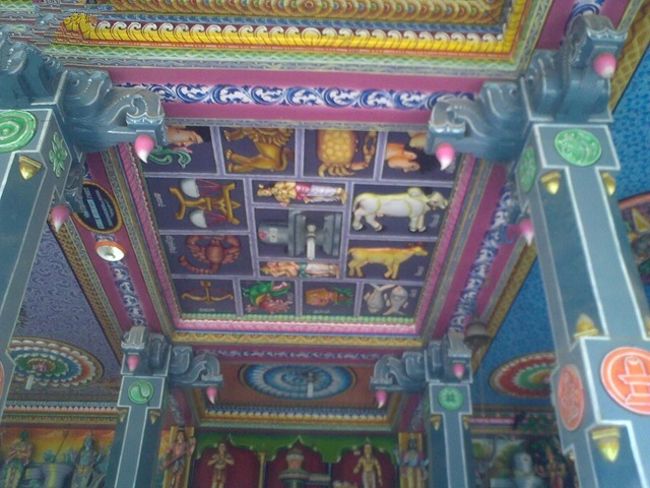 Ceiling Of Maha Mandapam At Sri Ramanatheswarar Temple Ceiling Of Maha Mandapam At Sri Ramanatheswarar Temple