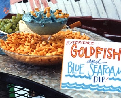 fun goldfish party food