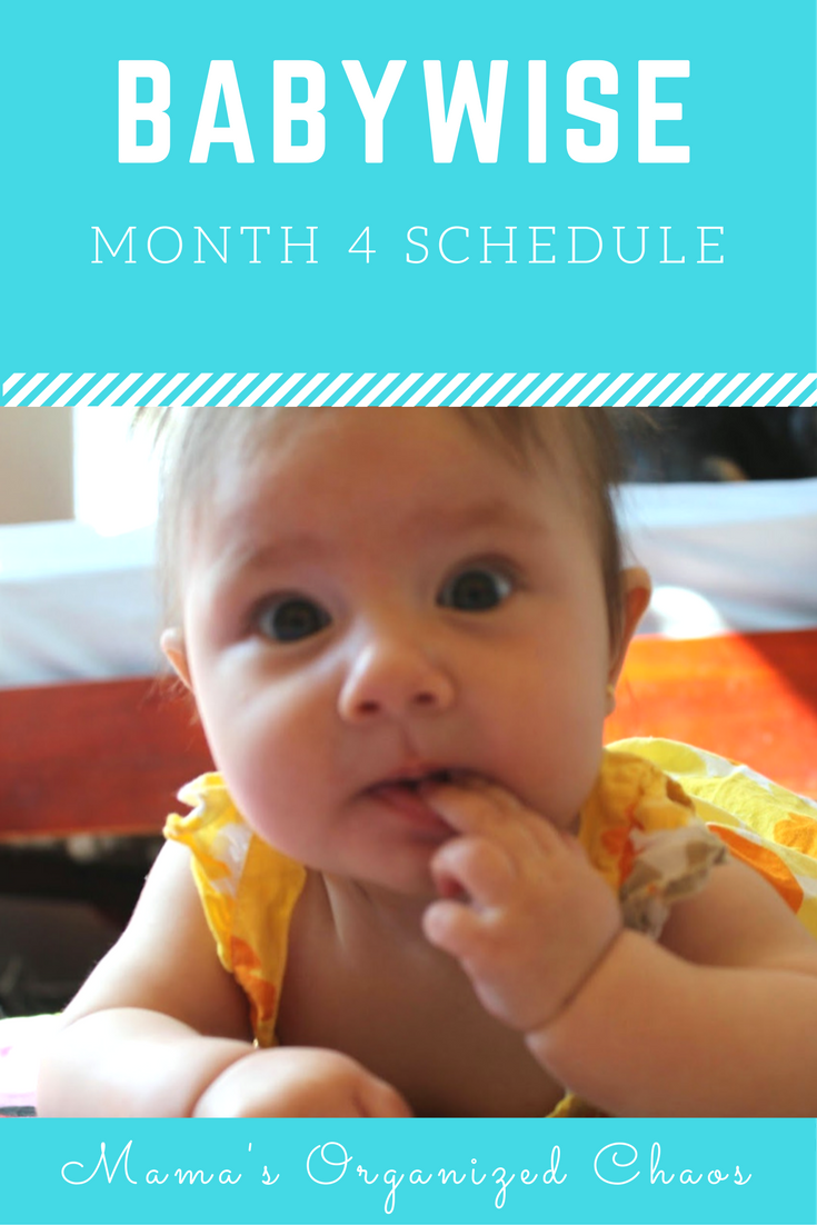 MONTH 4 SCHEDULE