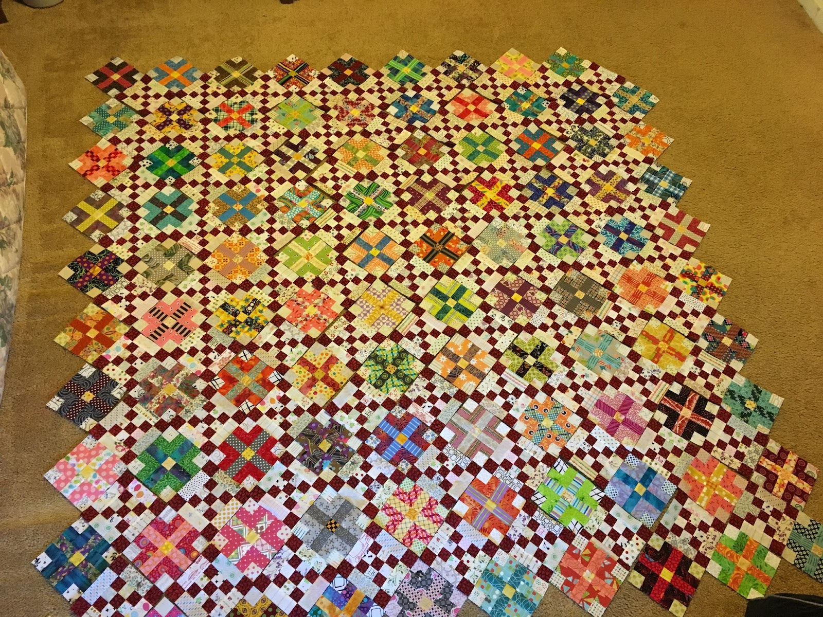 Susan's Quilt Creations Garden Party Quilt