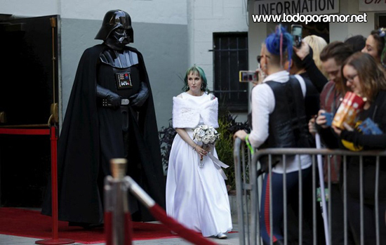 La boda estilo Star Wars