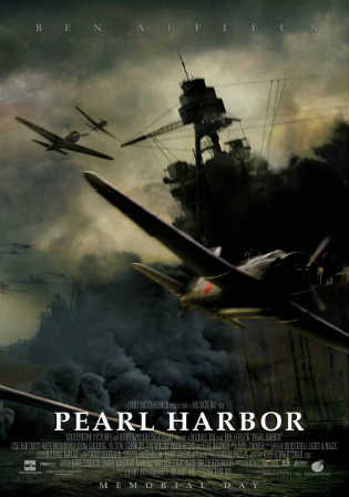 Pearl Harbor 2001 BluRay 550MB Directors Cut Hindi Dual Audio 480p