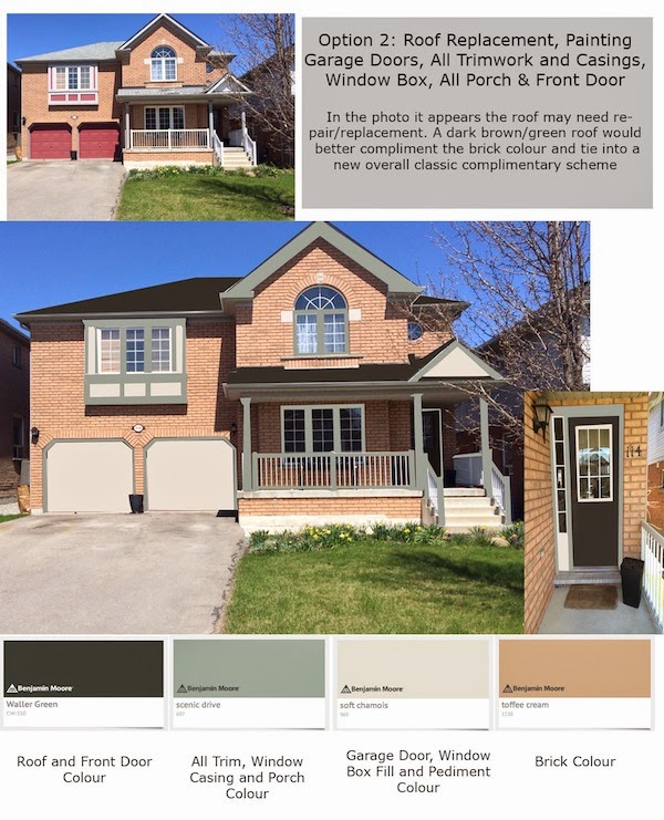 Picking Exterior Paint Colours Brownie