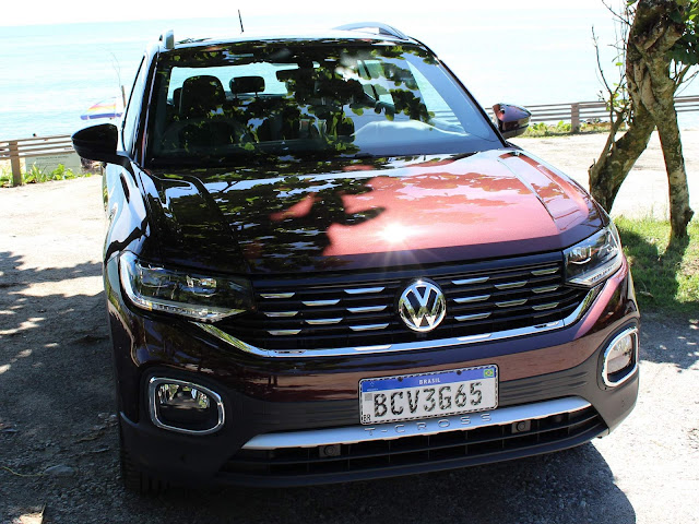 Volkswagen T-Cross 2020 Vermelho