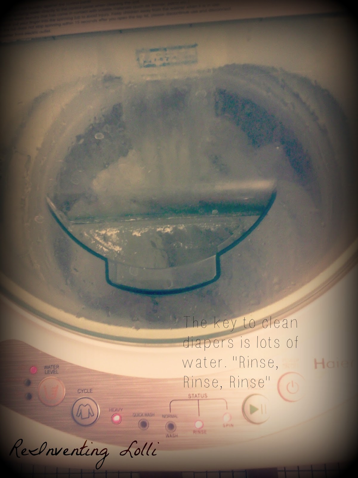 ReInventing Lolli My Cloth Diaper Wash Routine (HowTo)