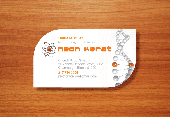 Download Mitchell Harned Graphic Design Business Cards