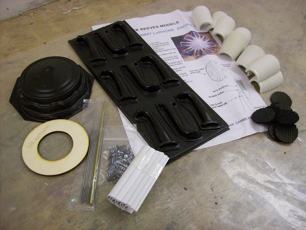 Zen FX: Scale Model Workshop: Dummy Rotary Engine Kit - Part 1 - The DB ...
