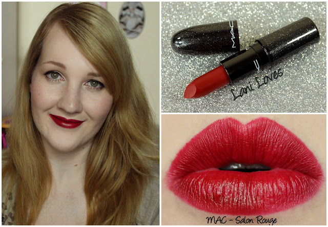 MAC Salon Rouge lipstick swatch