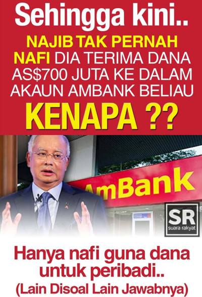 Siapa 'Kambing Hitam' Bakal Mengaku Derma RM2.6 Bilion? Penderma 1mdb 2.6 bilion