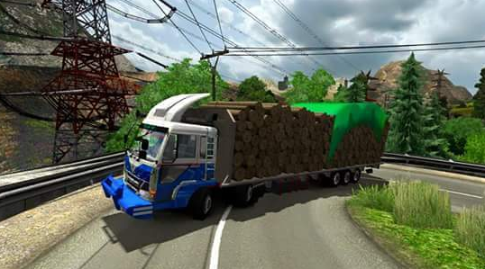 truck Fuso Tribal ETS2 indonesia