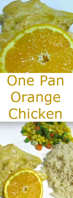 One Pan Orange Chicken