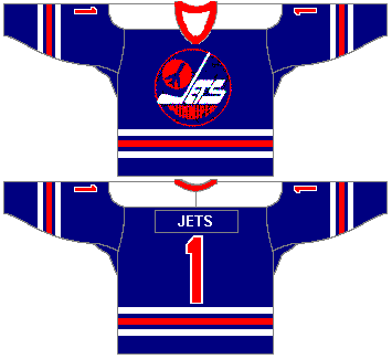 winnipeg jets jersey history