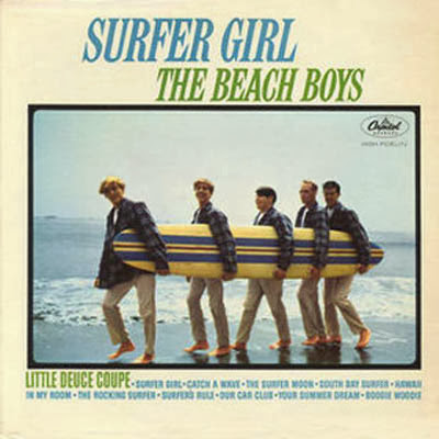 The Beach Boys “Surfer Girl” Album Cover