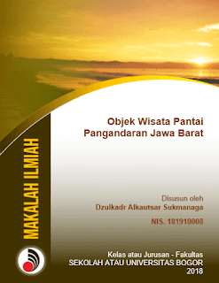  aktivitas kerja dan jenis karya tulis lainnya Cara Menciptakan Halaman Sampul Dari Template Cover Page Microsoft Word
