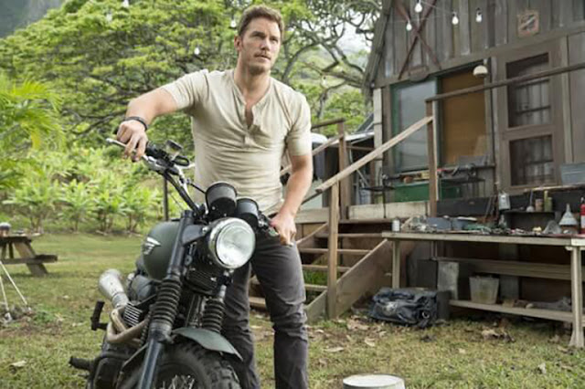 Kiệt tác Triump Scrambler trong phim Jurassic World Kiệt tác Triump Scrambler trong phim Jurassic World
