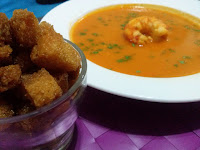 El Fogón de la Comarca Sopa de tomate con personalidad