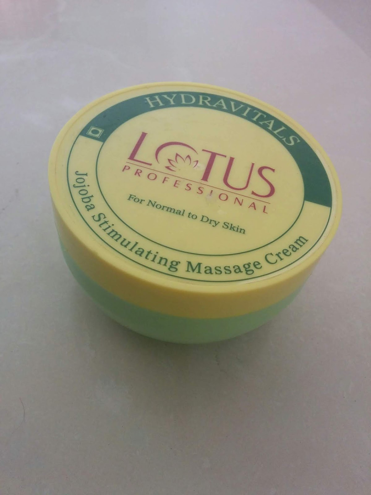 Lotus Hydravitals Massage Cream