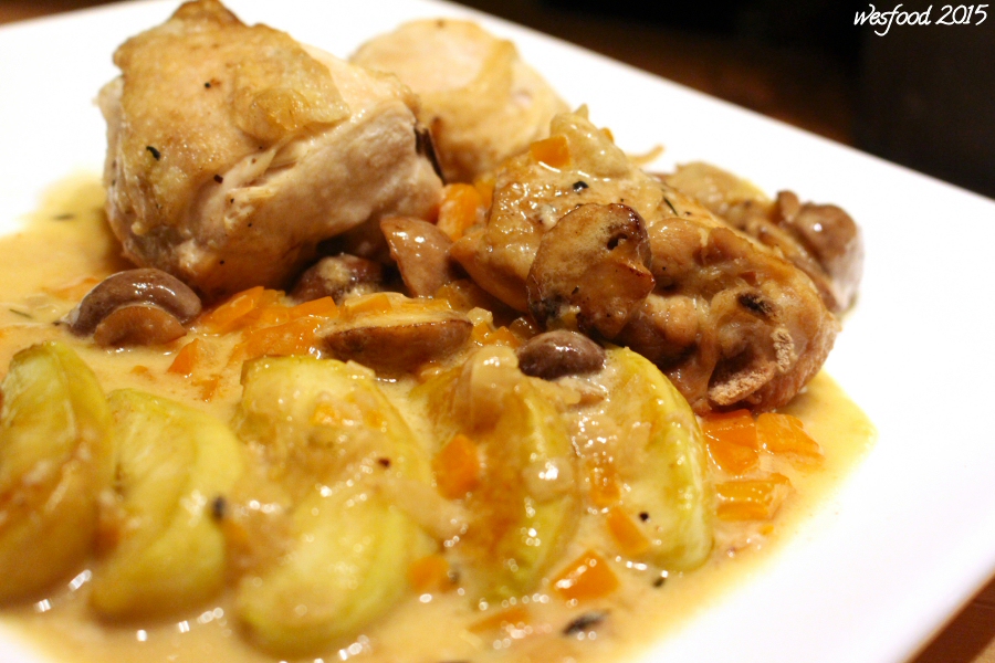 WesFood: Hähnchen à la Normandie