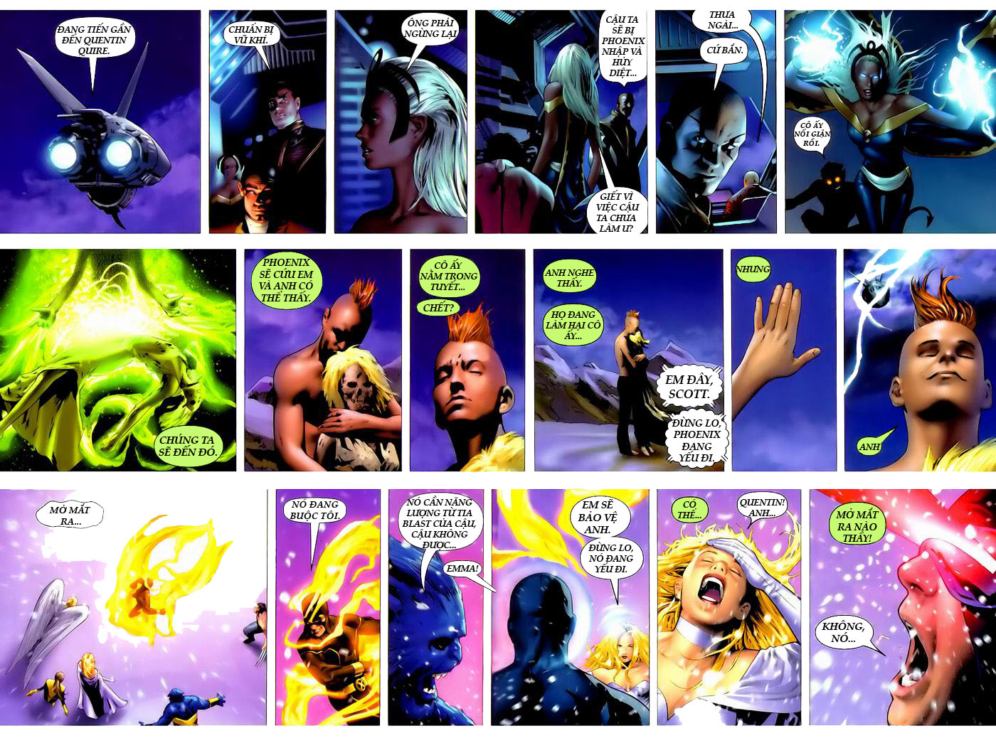 X-Men Phoenix EndSong 4 trang 4