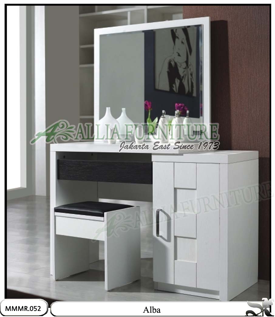 Meja rias  make up minimalis  modern Alba Allia Furniture