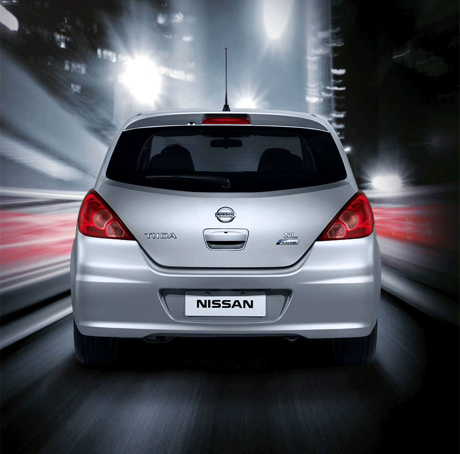 Hary Herbert HS Imagens Nissan Tiida tratamento de imagem