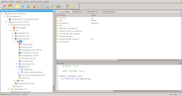 ApacheIsis: Como conectar isis a una base de datos postgresql
