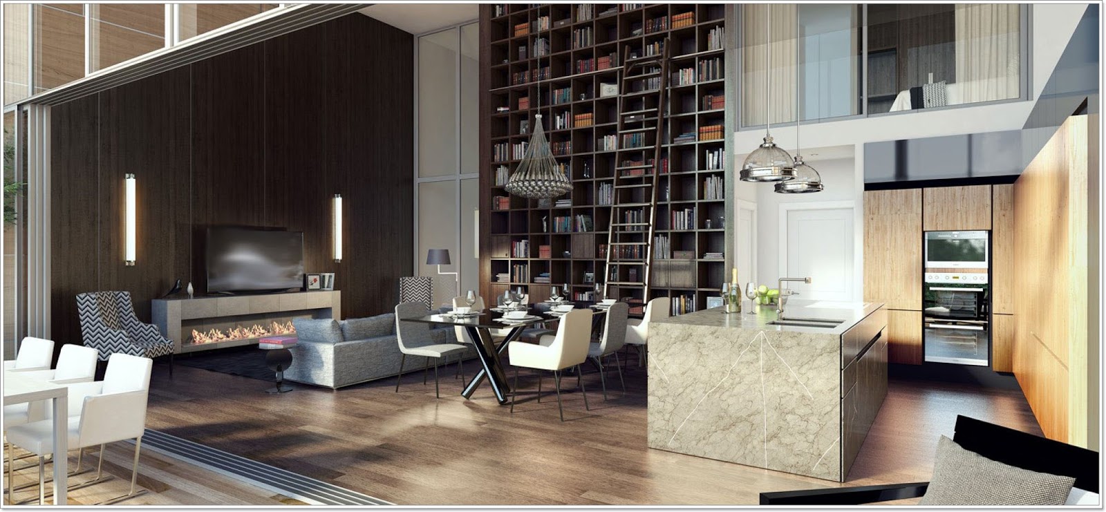 Moderne stue – astric