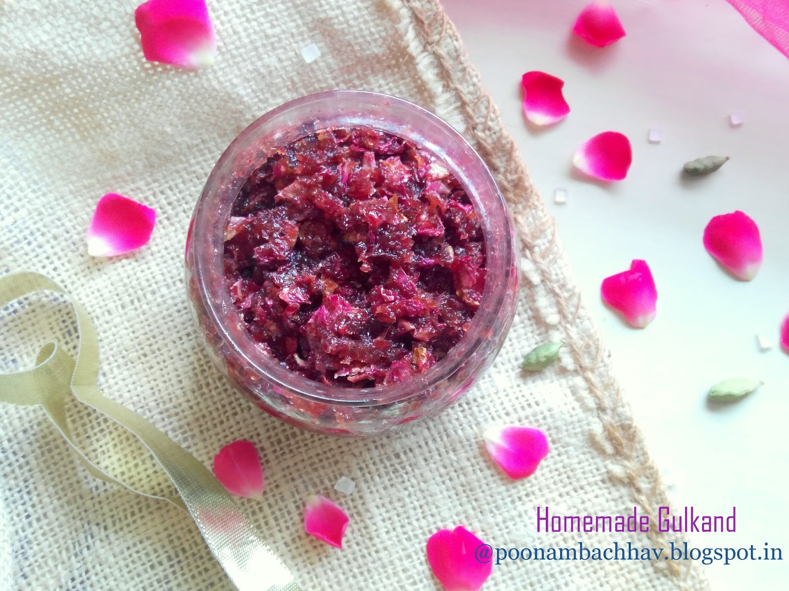 Annapurna Homemade Gulkand / Rose Petal Preserve Recipe