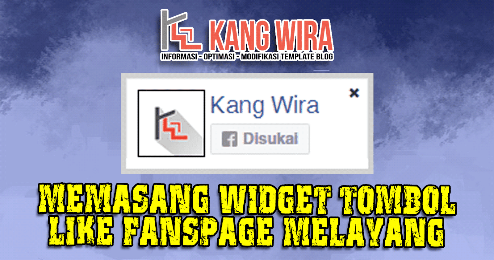 Memasang Widget Tombol Like FansPage Melayang Memasang Widget Tombol Like FansPage Melayang