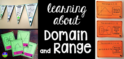 domain and range activities