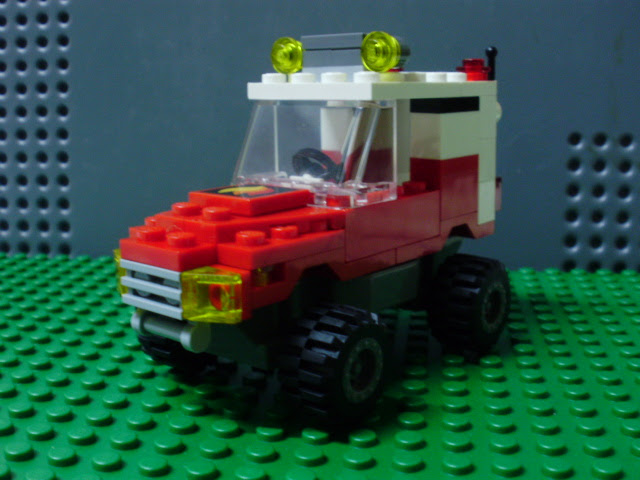 MOC LEGO Veículo TT dos Bombeiros