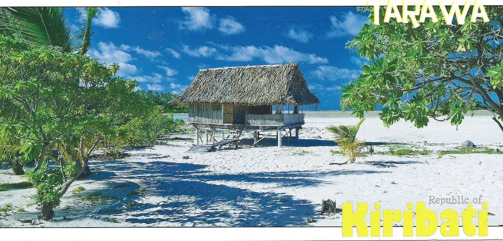 MY POSTCARDPAGE KIRIBATI Tarawa Island