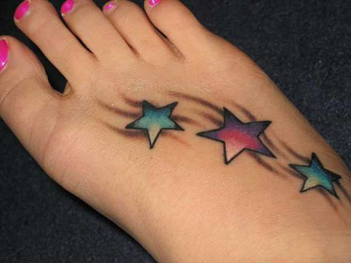Estas estrelas coloridas