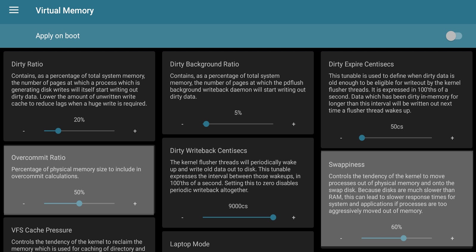 Awan Trik Setting Overcommit Ratio Dan Swappiness Management Ram