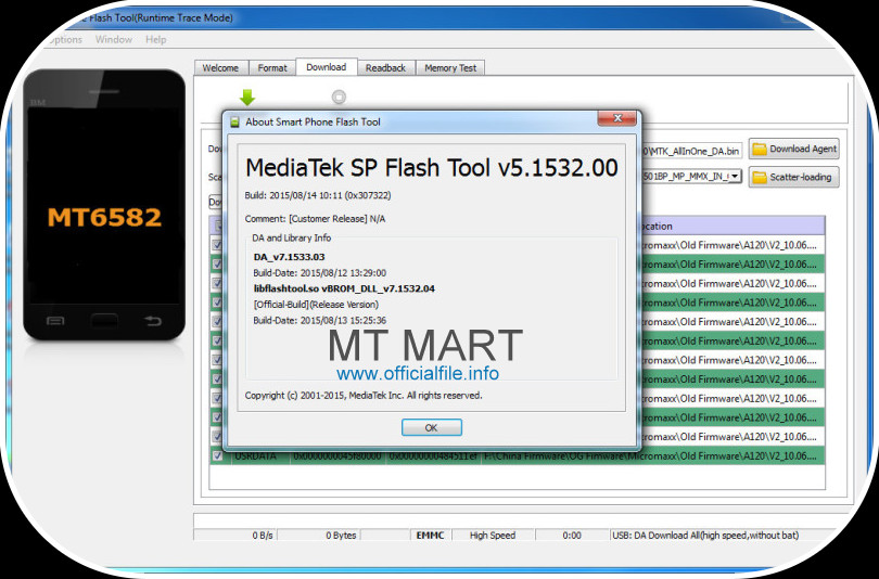 MTK Latest Sp Flash Tool v5.1532.00.100 Relesed Aug2015 ...