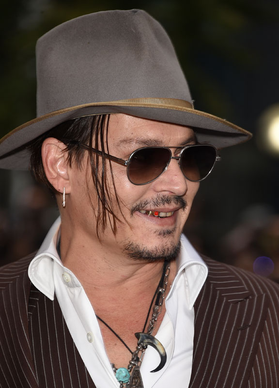 El desmejorado look de Johnny Depp Cine Farandulero