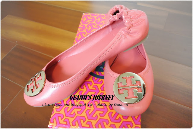 tory burch coral flats