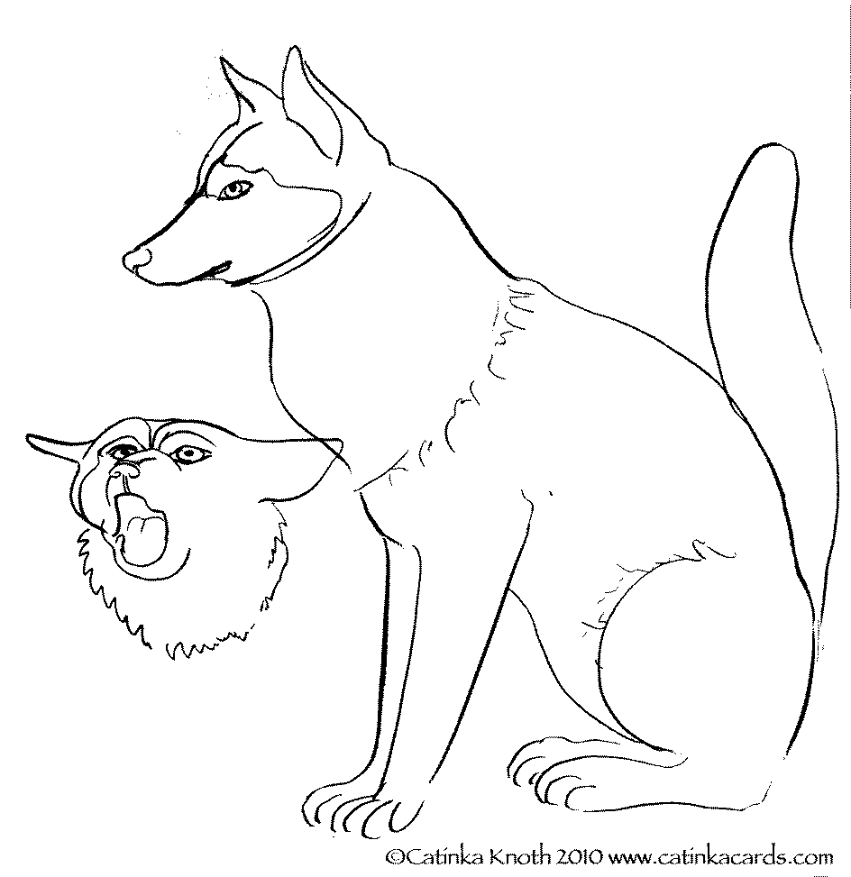 iditarod coloring pages for kid - photo #18