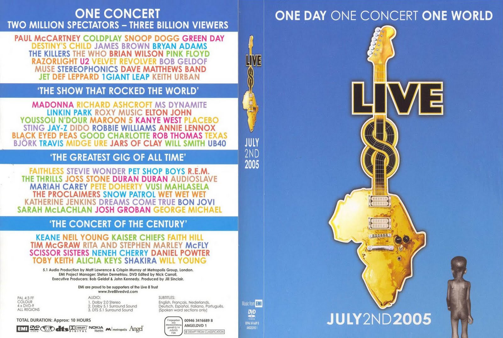 Grabaciones M Live 8 4 DVD Grabaciones M Live 8 4 DVD