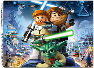 Star Wars Lego: Etiquetas para Candy Bar para Imprimir Gratis. Etiquetas de Star Wars Lego para imprimir gratis.