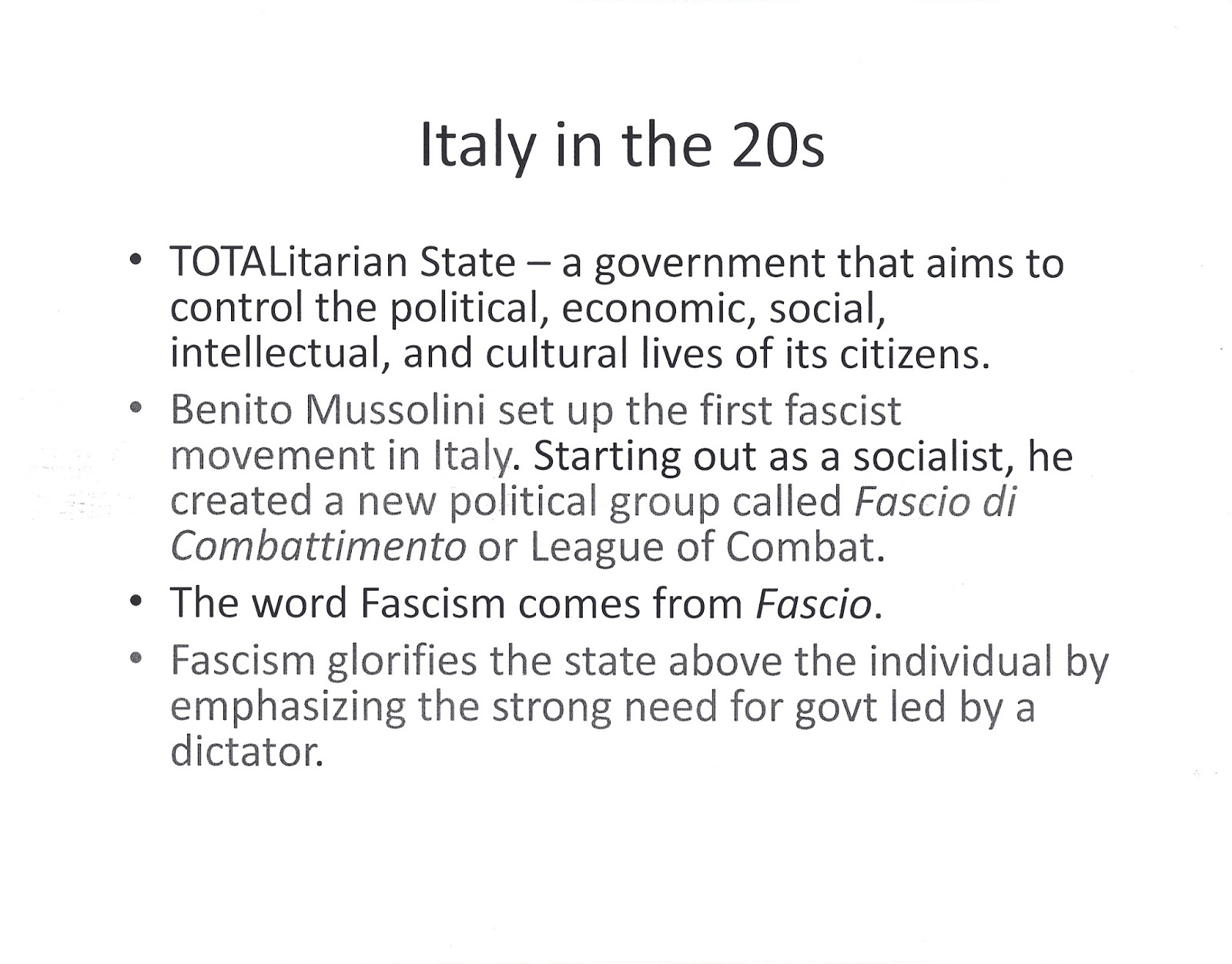 mr e s world history page chapter 29 powerpoints and notes