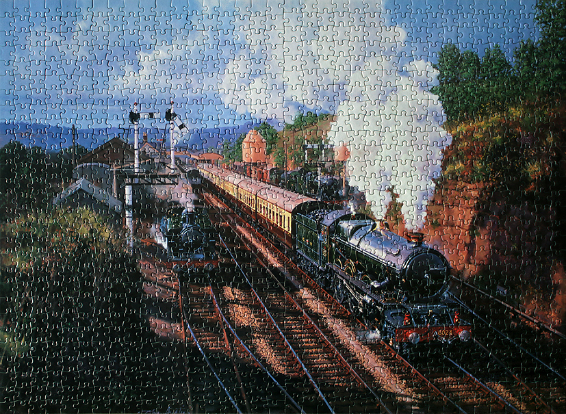 STEAM TRAINS AND JIGSAW PUZZLES Stations
