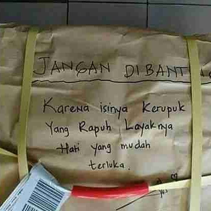 Berniat Mengirimkan Barang? Pesan untuk Kurir Ini Dijamin Bikin Melotot! Berniat Mengirimkan Barang? Pesan untuk Kurir Ini Dijamin Bikin Melotot!