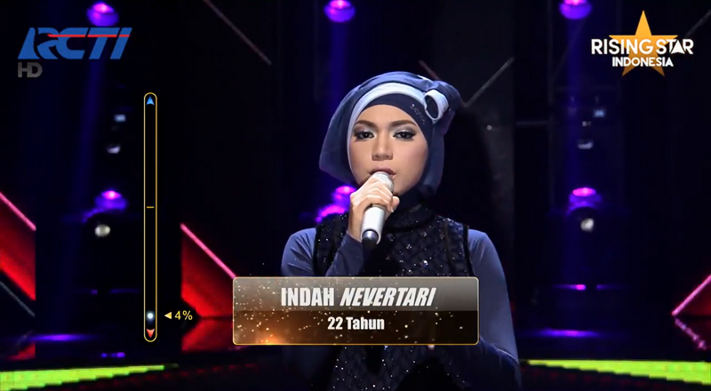 Berita Rising Star Indonesia : Indah Nevertari Menjadi 