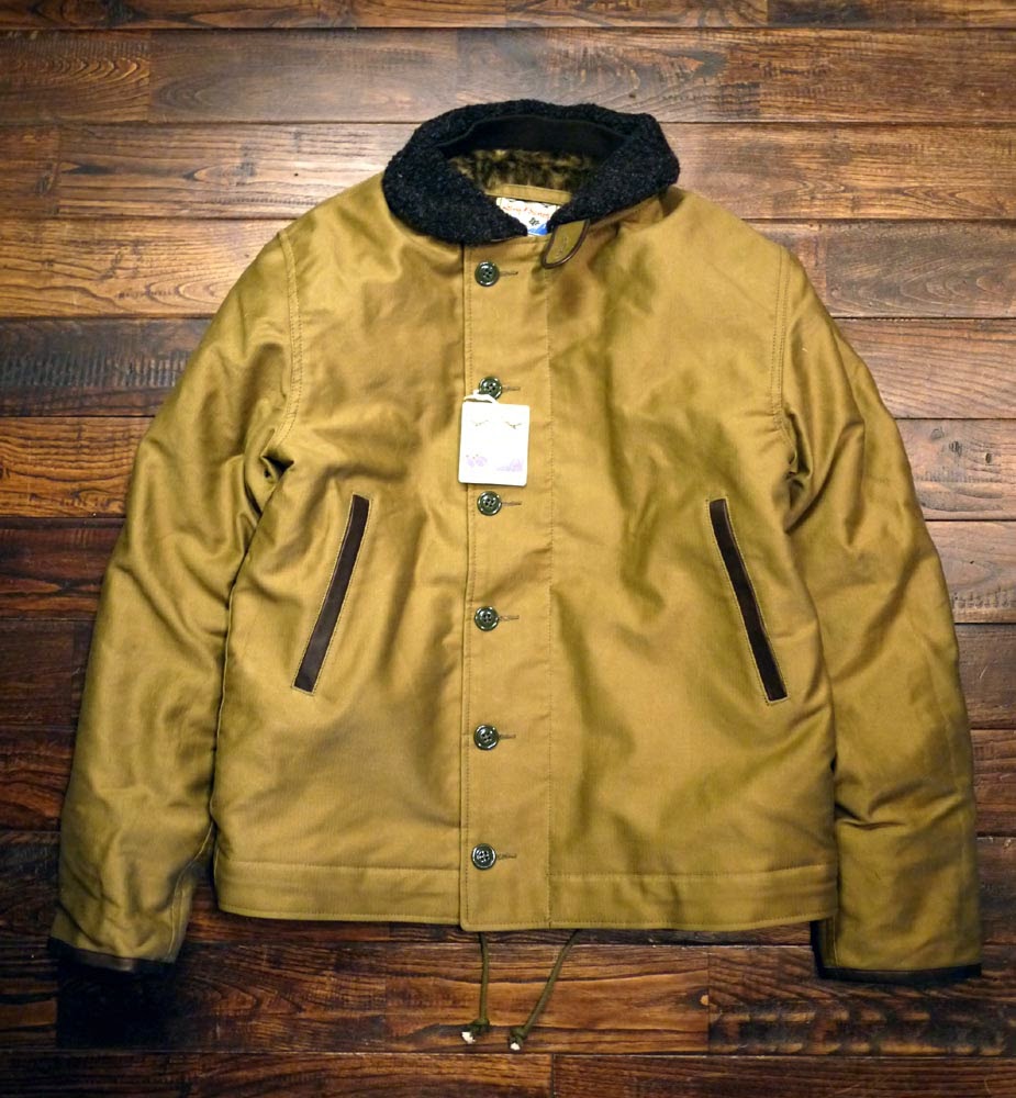 SPECTER GARAGE / Wheeler Dry Bones "N1 Leather Combination Jacket"