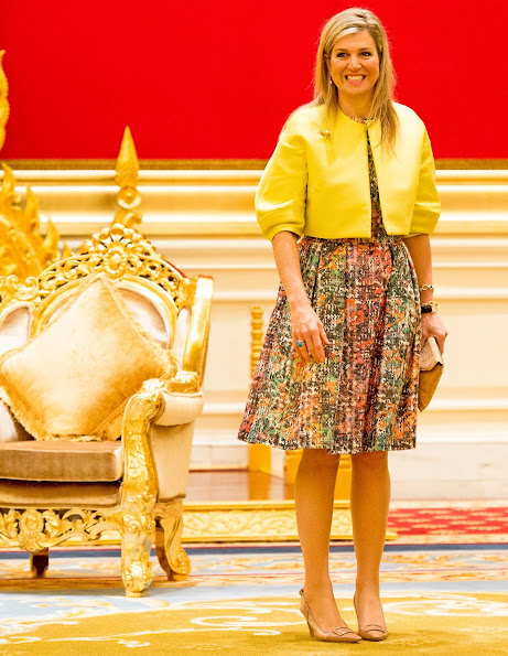  Queen Máxima of The Netherlands attended the meeting of the Financial Inclusion Roadmap in the Nay Pyi Taw