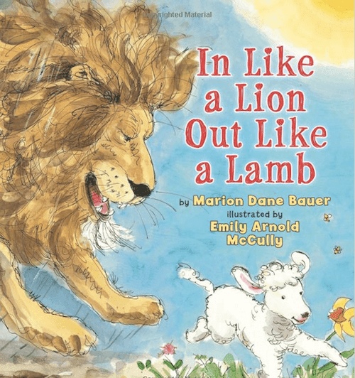 In Like a Lion Out Like a Lamb book review and activities for the primary grades http://amzn.to/2GBN4dq