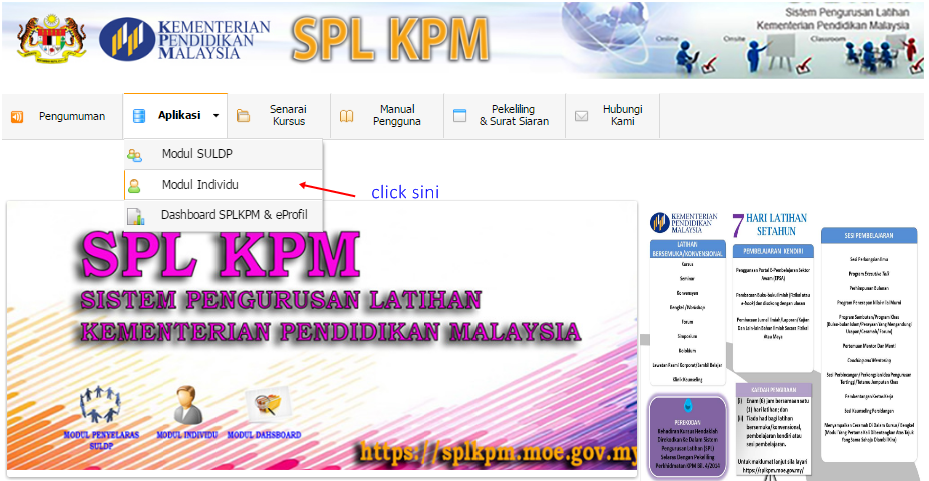 Cara masuk splkpm