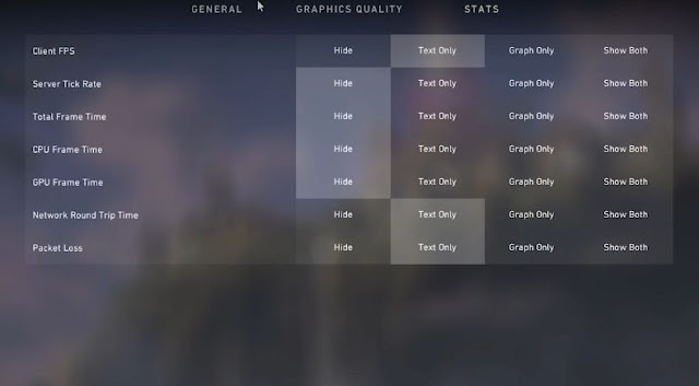 Valorant, In Game, Stats Settings, UI